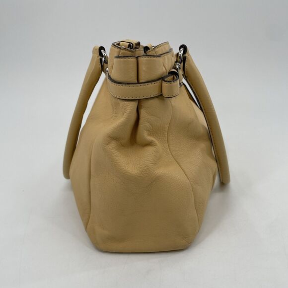 Coach Madison Kara Handbag Satchel Canary Yellow Leather M1220-22262 Dustbag - Picture 7 of 16